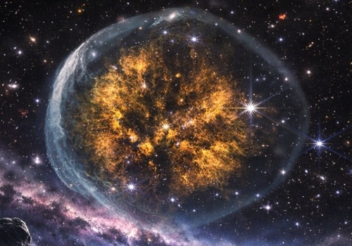 Webb dokładnie przebadał Mgławicę Czaszka. 