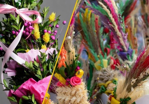 Czas zbierać bazie, kolorową bibułę i kwiaty. Już niedługo Niedziela Palmowa
