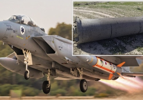Izraelskie F-15 i pociski Blue Sparrow w pierwszej fali ataku na Iran