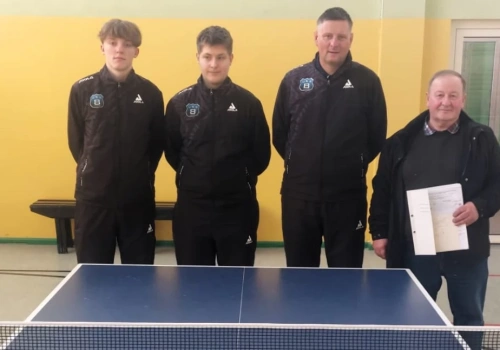 Chojniczanie na turnieju tenisa stołowego w Kcyni