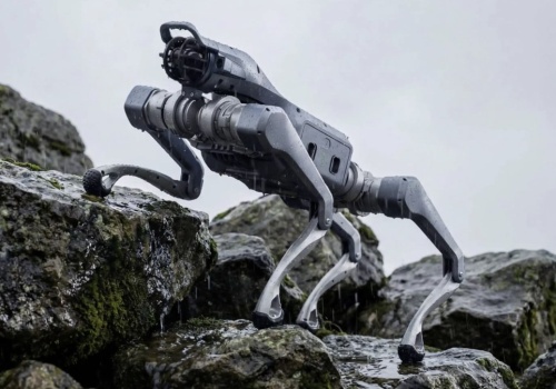 Robo-pies napędzany AI. Dźwiga 65 kg i biega z prędkością 29 km