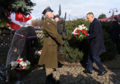 Prezydent uczcił pamięć por. Franciszka Majewskiego, Żołnierza Wyklętego
