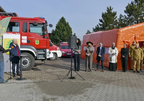 Magazyn gotowy w 20 dni. Na uroczystość przybyła wojewoda