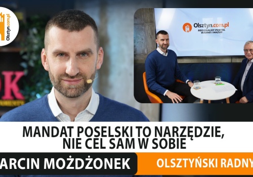 Marcin Możdżonek, olsztyński radny. Dlaczego miał przy sobie broń podczas jednej z komisji rady miasta?
