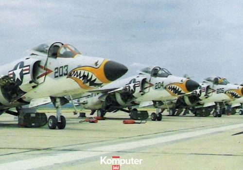 Prawa fizyki złamane? Myśliwiec F-11 Tiger strzelił sam do siebie