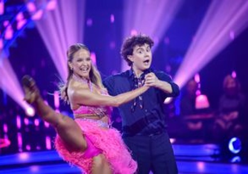 Karolak wyciągnął transparent. Cała sala wybuchła śmiechem