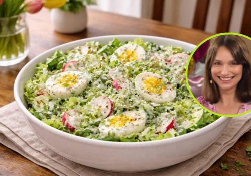 Sałatka wiosenna Ani Starmach to kulinarny odlot. Będziesz robić do każdego obiadu