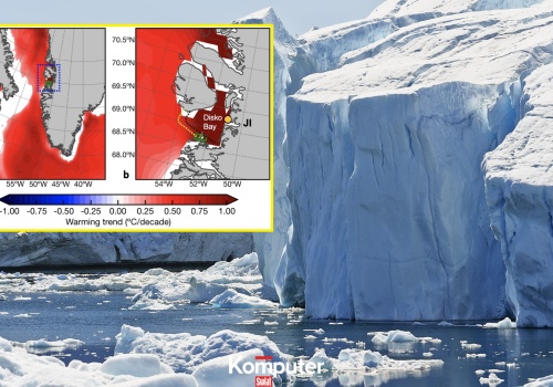 Największy lodowiec Grenlandii zbliża się do punktu krytycznego. 100 lat zmian