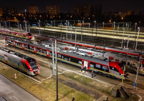 ŁKA odbiera pierwszy z 14 nowych składów