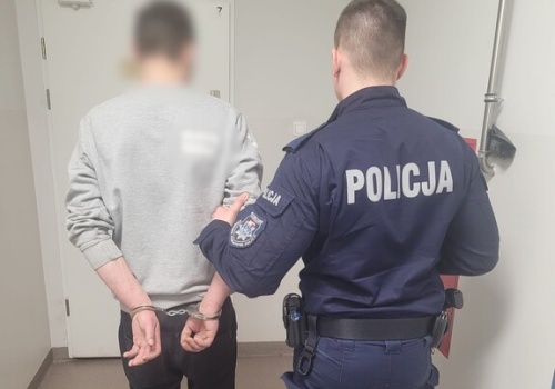 Rzucił się z nożem na ojca. 33-latek z zarzutami