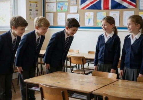 Wielka Brytania uczy chłopców bycia podległymi dziewczynkom