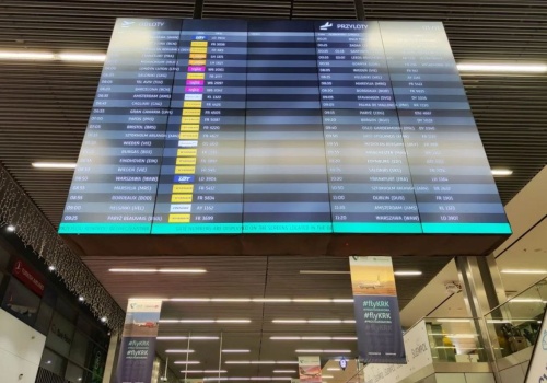 Awantura na lotnisku w Balicach