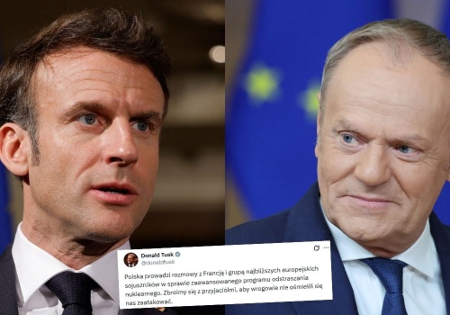 Polska prowadzi rozmowy z Francją w sprawie programu odstraszania nuklearnego