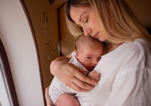 Matka potrzebuje chwili dla siebie. 