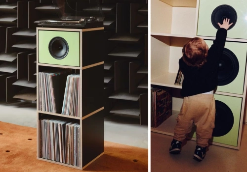 Regał, który gra. Polska firma Tylko prezentuje system audio wbudowany w meble