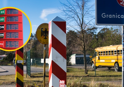 Niemcy masowo tankują w Polsce. Nic dziwnego