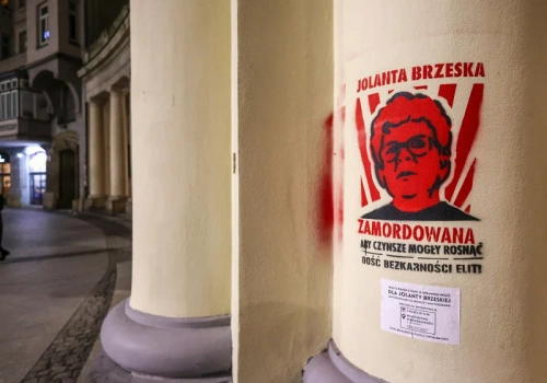 Prezydent Nawrocki upamiętnił Jolantę Brzeską