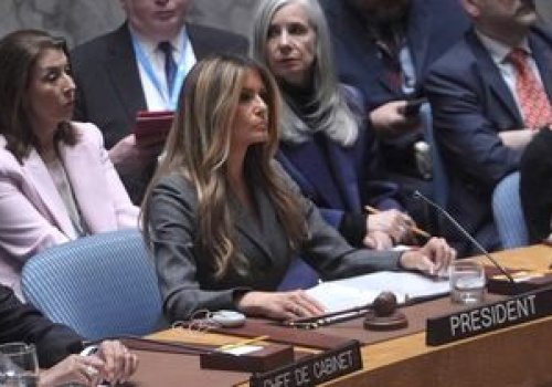 Posiedzenie RB ONZ. Przewodniczyła mu Melania Trump
