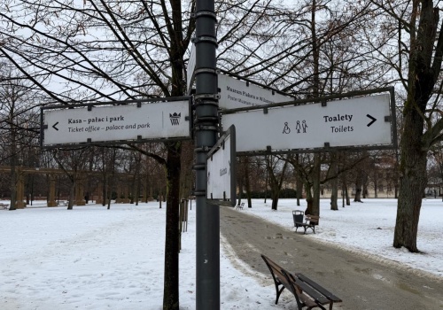 Sikamy pod krzakiem. 