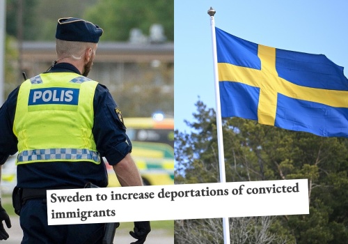 Szwecja: rząd zapowiedział, że sześciokrotnie wzrośnie liczba deportacji przestępców