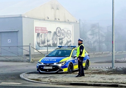 Bezpieczny pieszy: trwa akcja na drogach Powiatu Raciborskiego