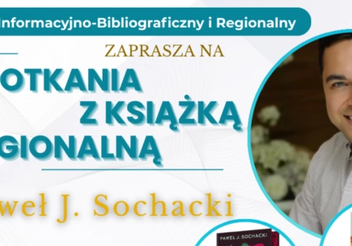 Spotkanie z Pawłem J. Sochackim w legnickiej bibliotece