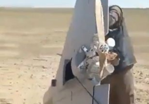 Rozbił się na pustyni. Amerykanie stracili go bez walki