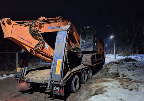 Olsztyn. 41-latek z nocnego transportu koparki będzie tłumaczył się przed sądem