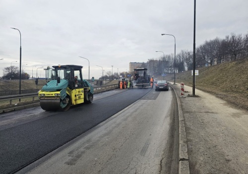 Nowa nawierzchnia na al. Witosa. Trwają kolejne prace drogowe w Lublinie