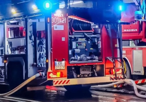 Pożar w Krakowie. Życie straciła jedna osoba