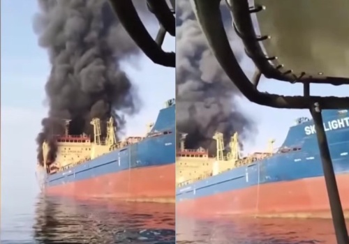 Zamknięcie Cieśniny Ormuz. Masowiec USA ostrzelany rakietami