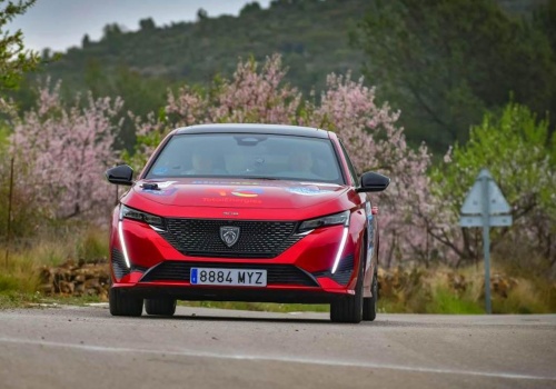 Peugeot e-308 w TOP 5 FIA eco Rally Cup. Mocny start czeskiego zespołu w Hiszpanii