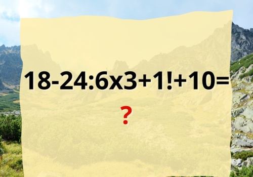 Uważaj na nietypowy znak w działaniu. Ten szczegół zmienia cały wynik