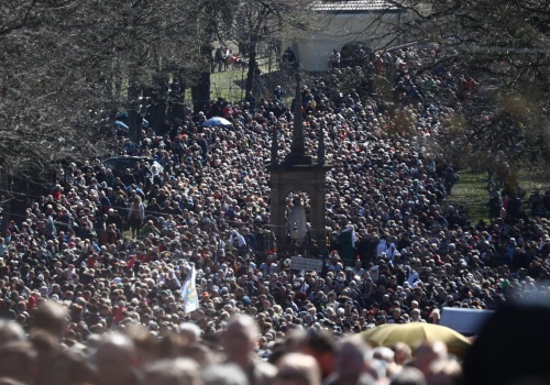 Polska Jerozolima. Pielgrzymi zjeżdżają z całego świata. To wierne odwzorowanie Ziemi Świętej