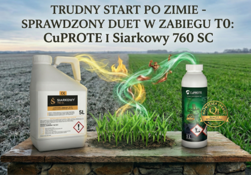 Trudny start po zimie – sprawdzony duet w zabiegu T0