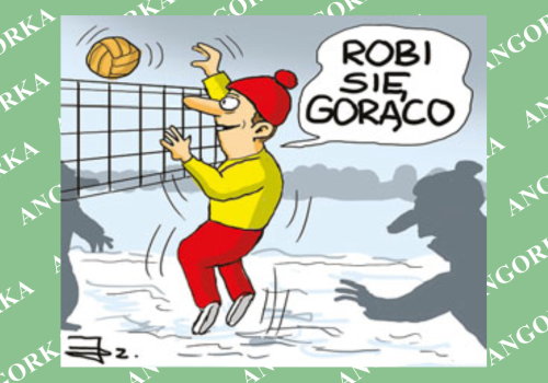 Siatkówka na śniegu. Zimowa odmiana plażówki