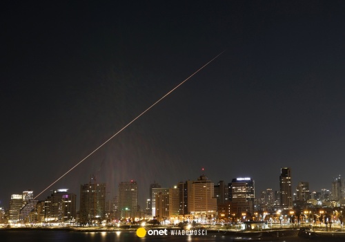 Irańskie rakiety lecą na Izrael. Jest komunikat armii