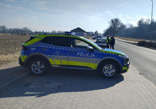 Cały marzec wieruszowscy policjanci prowadzą akcje prewencyjne