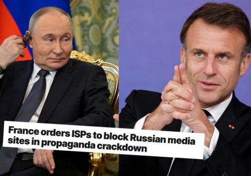 Francja nakazuje dostawcom internetu blokowanie rosyjskich stron