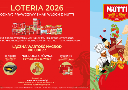 Mutti rusza z kampanią i loterią. Marka wzmacnia pozycję lidera segmentu premium