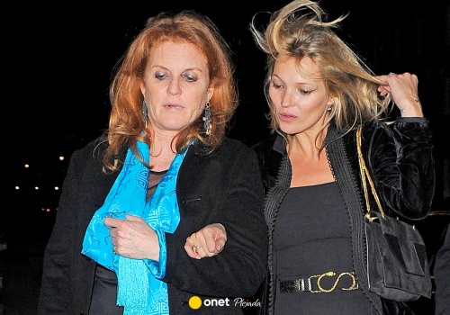 Kate Moss wspiera skompromitowaną Sarę Ferguson. Przyjaźnią się ponad 20 lat