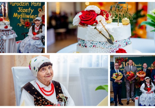 Najstarsza koronczarka w Polsce. Pani Józefa z Bobowej obchodzi 100. urodziny