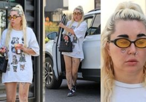 Prawie 40-letnia Amanda Bynes odsłania odchudzoną sylwetkę w ultrakrótkich szortach, wywijając torebką za 25 tysięcy (ZDJĘCIA)