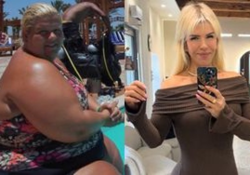 Szczuplejsza o 115 kg Kasia Guzik chwali się smukłą sylwetką w obcisłej sukience. Zdradziła, ile teraz waży (FOTO)