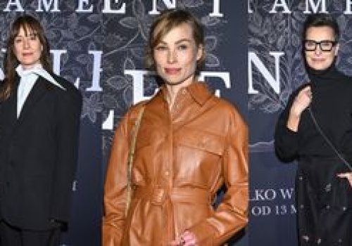 Skromnie odziane gwiazdy zameldowały się na premierze filmu: Danuta Stenka, Maja Ostaszewska, Weronika Książkiewicz... (ZDJĘCIA)