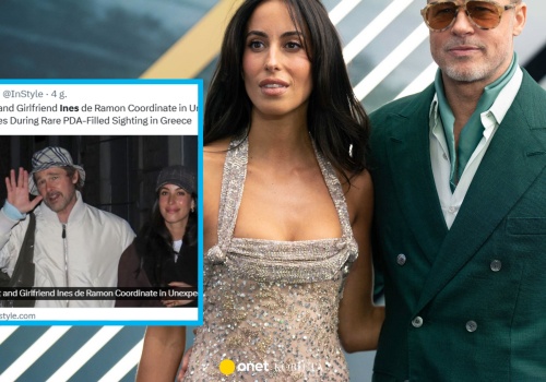 Brad Pitt i Ines de Ramon na Hydrze. 