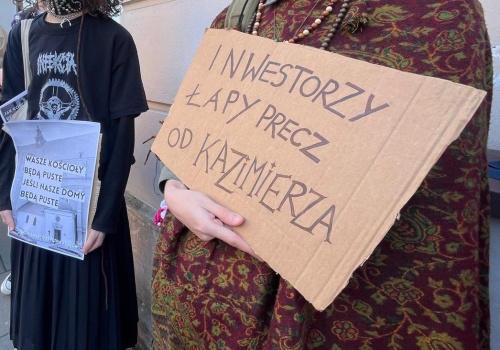 Hotel zamiast mieszkań? Ministerstwo reaguje w sprawie kamienic na Kazimierzu