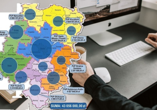 Opolski rynek pracy. Te urzędy dostaną najwięcej pieniędzy