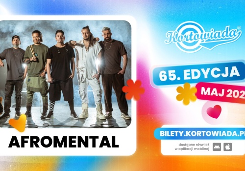 Jeszcze więcej energii na Plaży Kortowskiej - Afromental dołącza do line-upu Kortowiady 2026!