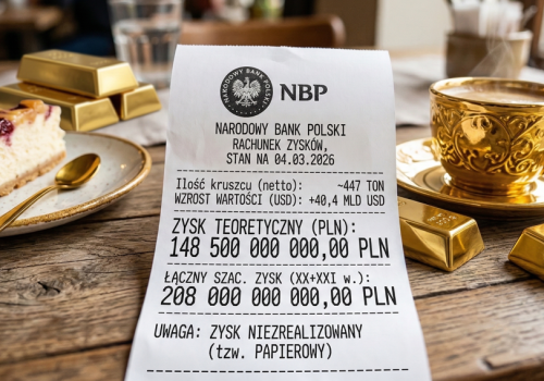 Złoty interes NBP: policzyliśmy, ile Polska „zarobiła” na rajdzie cen metalu. Czy kwota wystarczy na SAFE 0 proc.?